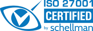 ISO 27001 certified by Schellman